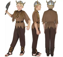 Fato de Viking ou Bárbaro para menino