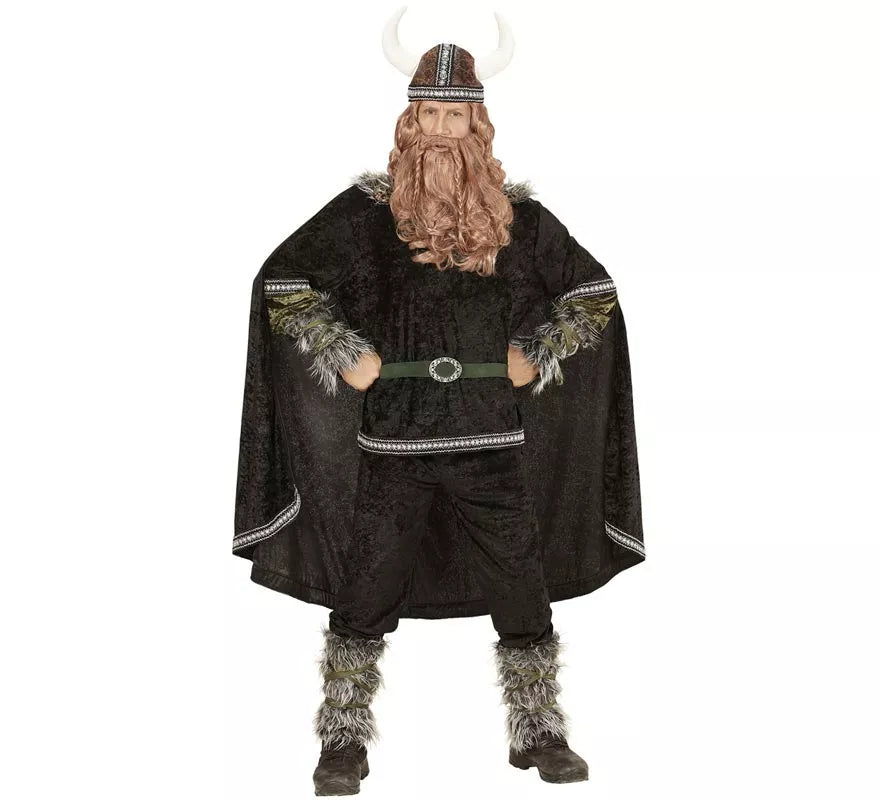 Translation missing: pt-PT.Disfraz de Vikingo Oscuro para hombre