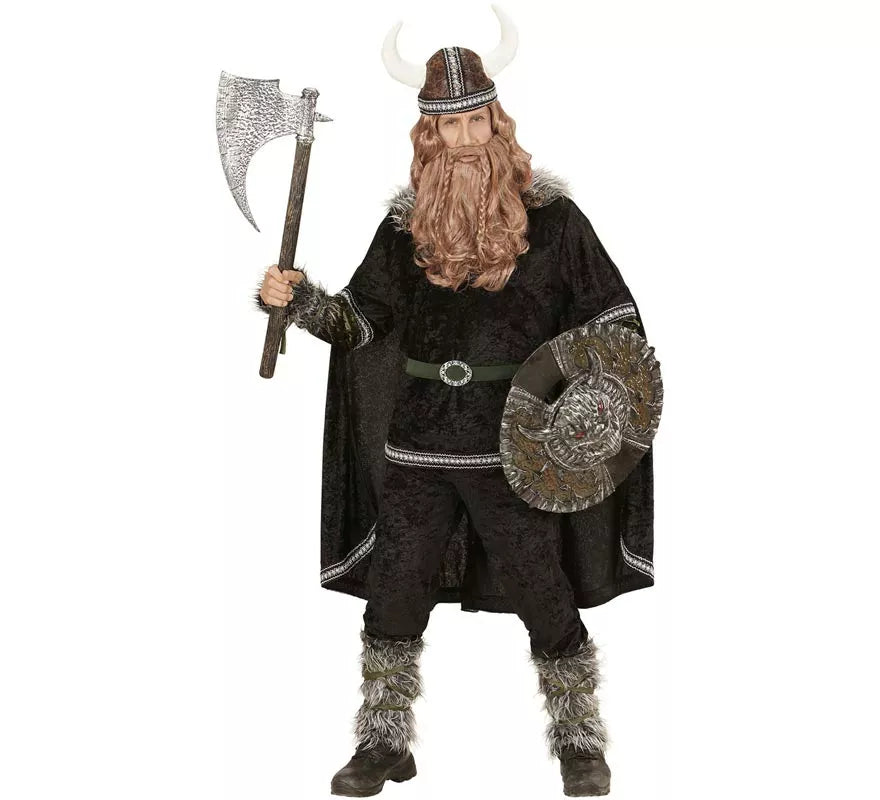 Translation missing: pt-PT.Disfraz de Vikingo Oscuro para hombre