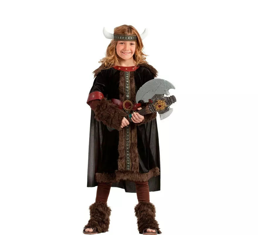 Translation missing: pt-PT.Disfraz de Vikingo Oscuro para niño