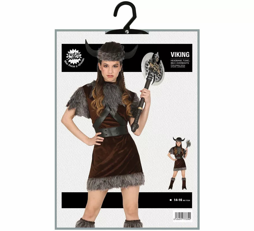 Disfraz de Vikingo para adolescente
