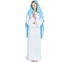 Fato de Virgem Maria para mulher