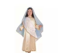 Fato de Virgem Maria para menina