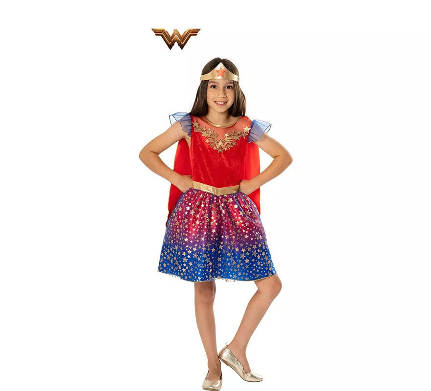 Translation missing: pt-PT.Disfraz de Wonder Woman Deluxe para niña