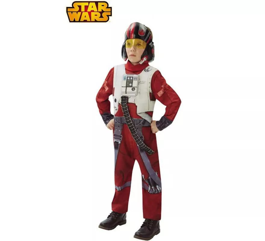 Translation missing: pt-PT.Disfraz de Xwing Fighter Ep7 Deluxe de Star Wars para niño