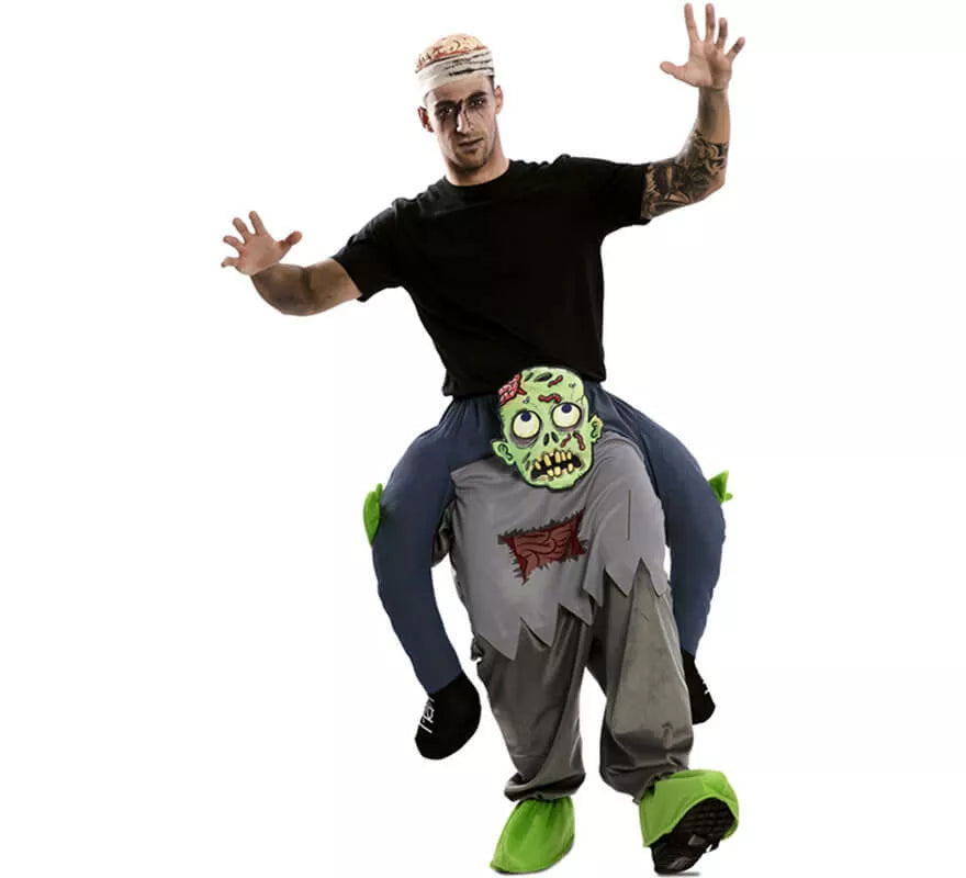 Translation missing: pt-PT.Disfraz de Zombie a hombros de Zombie para adultos