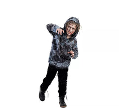 Fato de zumbi esfarrapado para menino