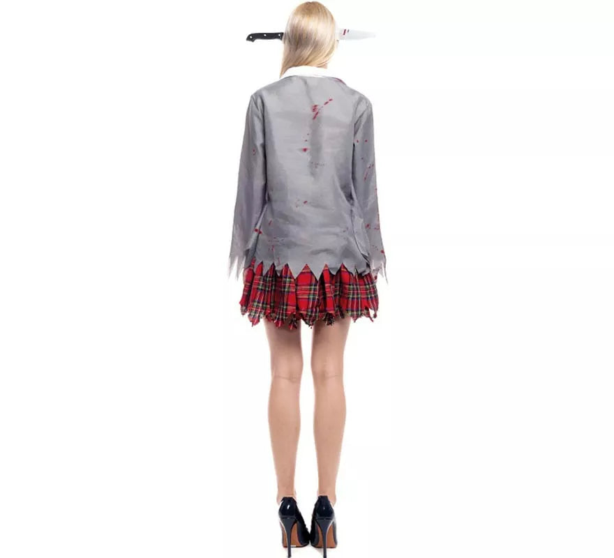 Translation missing: pt-PT.Disfraz de Zombie Colegiala para mujer