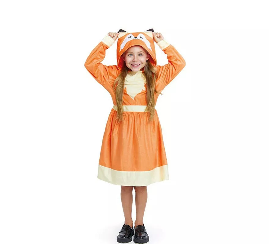 Translation missing: pt-PT.Disfraz de Zorrito en vestido con capucha para niña y adolescente