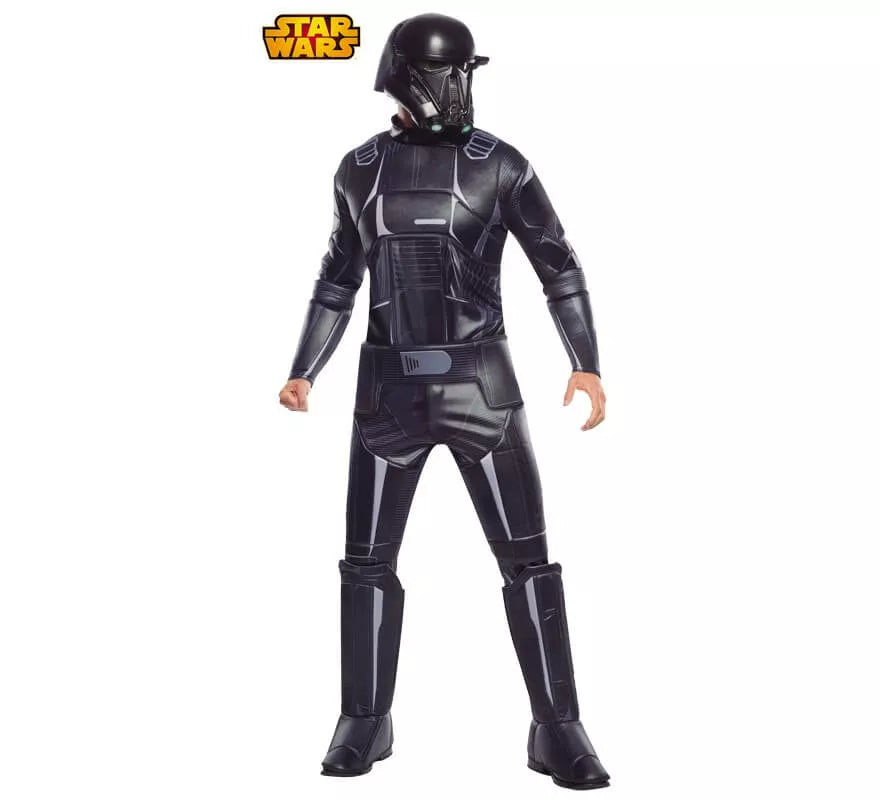Translation missing: pt-PT.Disfraz Death Trooper Negro Deluxe de Star Wars para hombre
