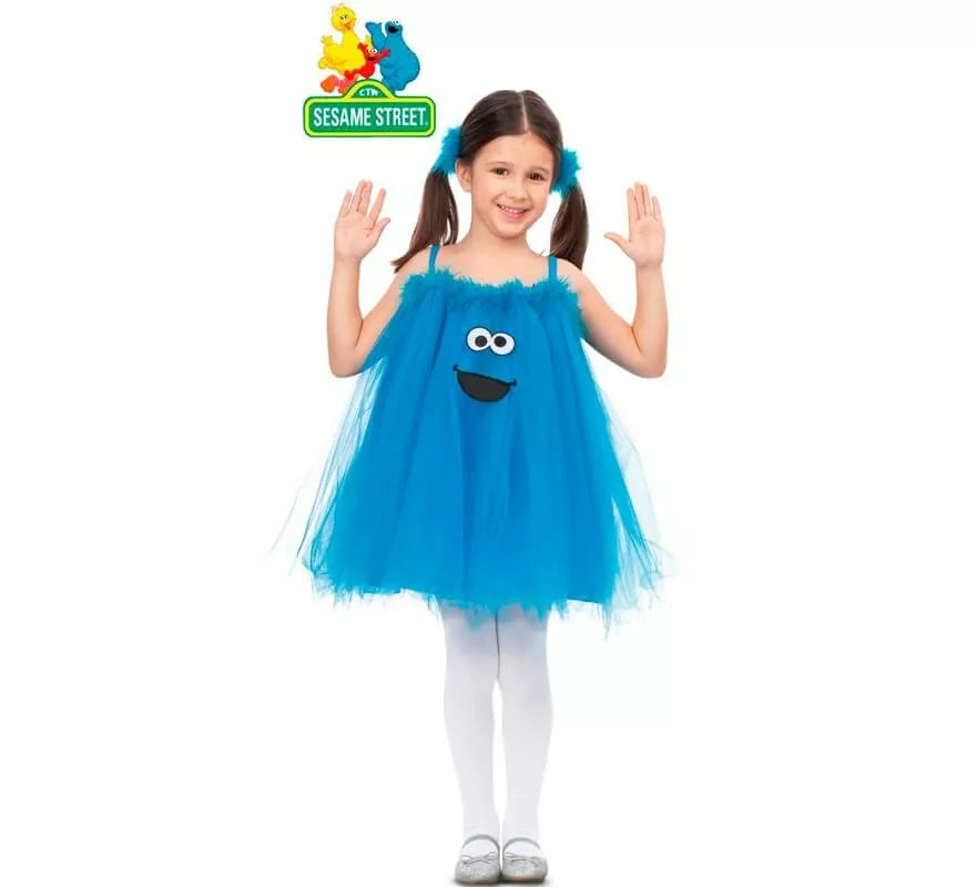 Translation missing: pt-PT.Disfraz del Monstruo de las Galletas con Tutú para niña y bebé