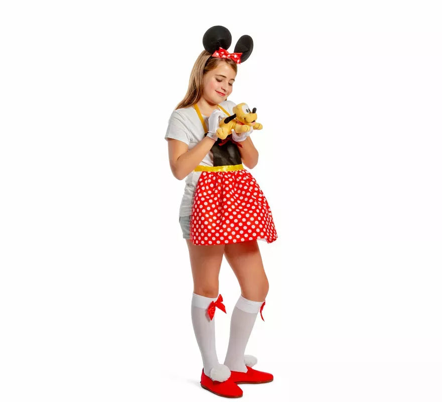 Translation missing: pt-PT.Kit o disfraz Chic Mouse para niña