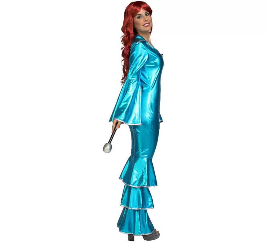 Disfraz Disco Turquesa para mujer