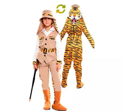 Fato de Hunter e Tiger duplo para crianças
