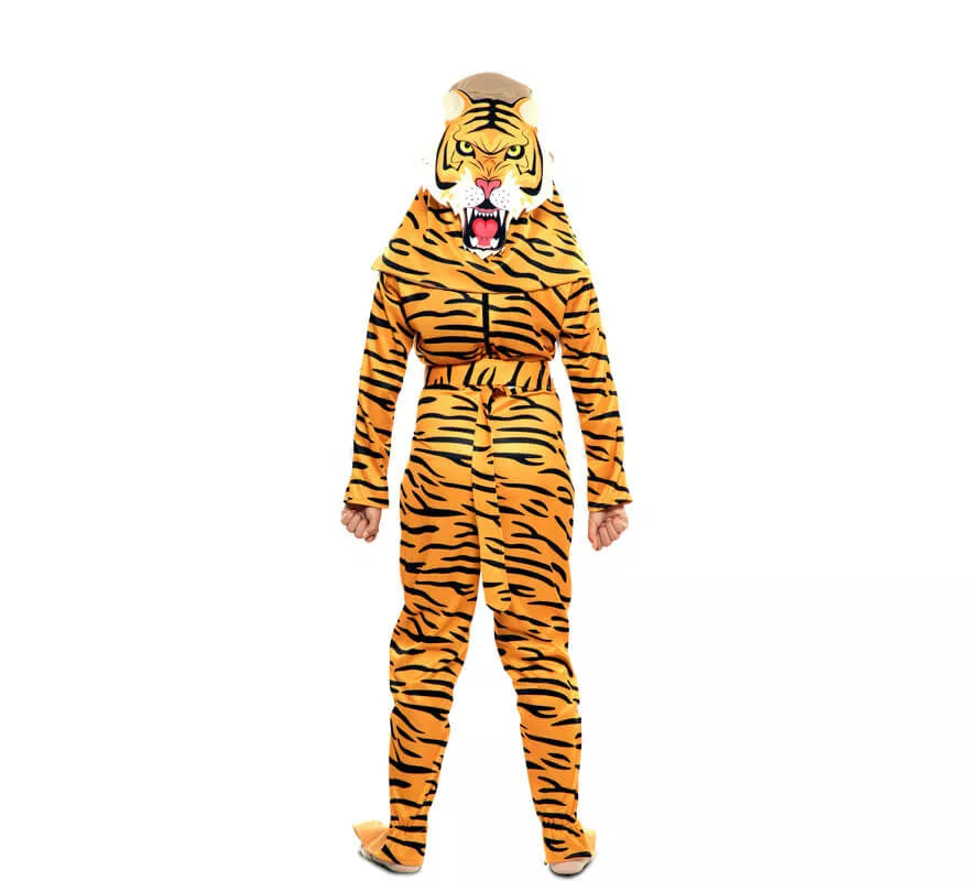 Translation missing: pt-PT.Disfraz Doble de Cazador y Tigre para niños