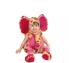 Fato de elefante Supercolor para bebês e crianças