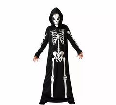 Fato de Esqueleto da Morte para Crianças