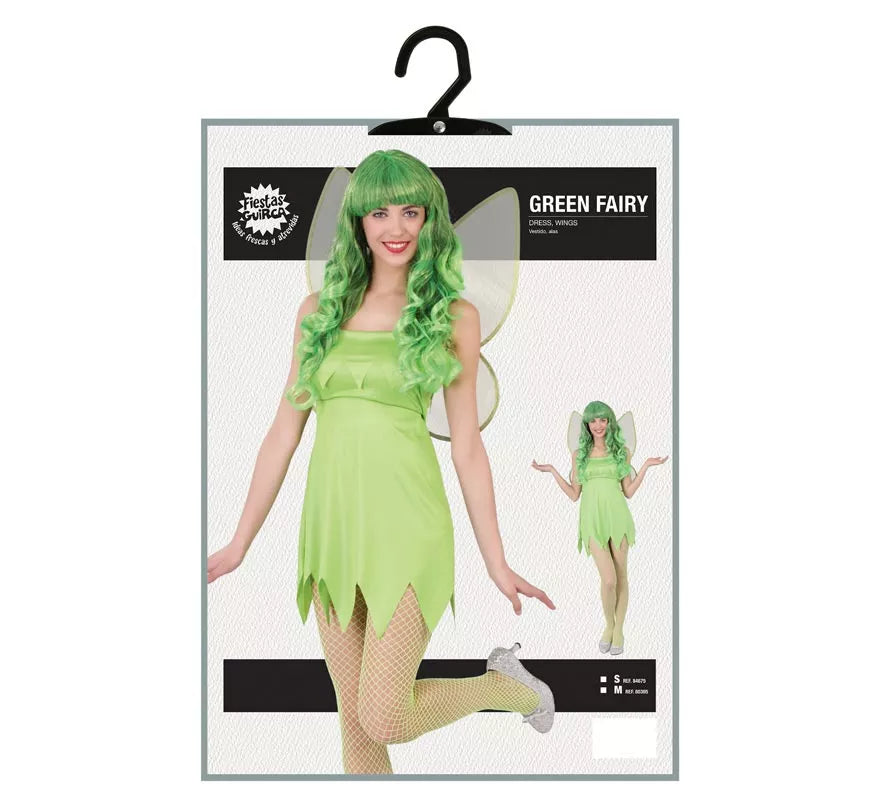 Translation missing: pt-PT.Disfraz Hada Verde mujer