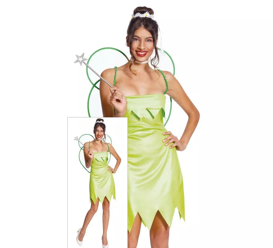 Translation missing: pt-PT.Disfraz Hada Verde mujer