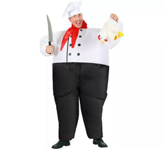 Fato de Chefe Insuflável Gigante para Adulto