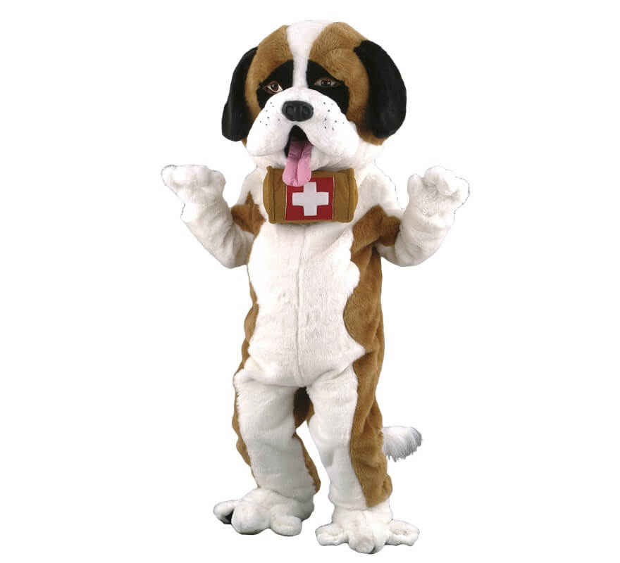 Translation missing: pt-PT.Disfraz Mascota Perro San Bernardo para adultos