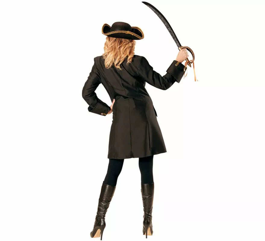 Translation missing: pt-PT.Disfraz o Abrigo de Capitana Pirata para mujer