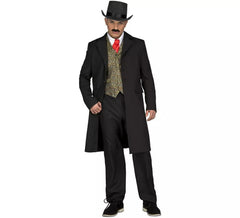 Traje ou casaco de cowboy masculino
