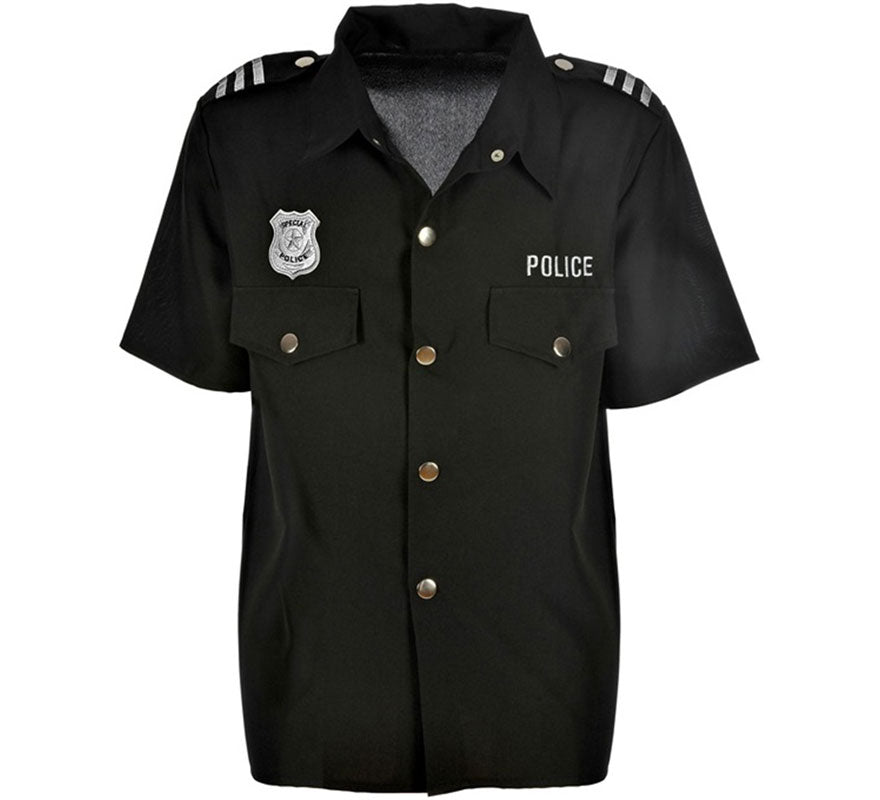Translation missing: pt-PT.Disfraz o Camisa de Oficial de Policía para hombre