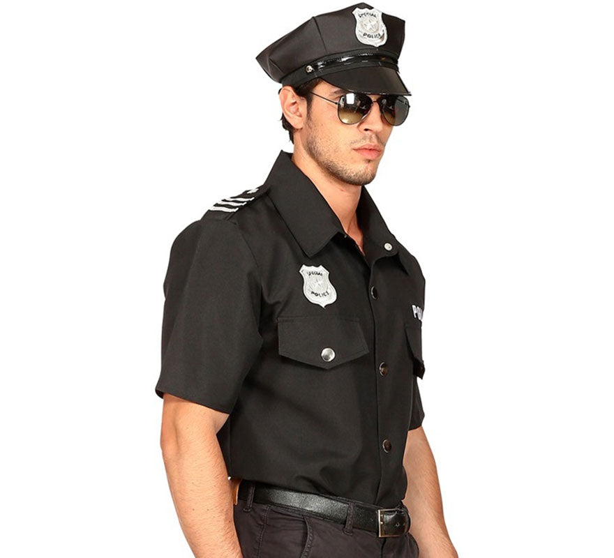 Translation missing: pt-PT.Disfraz o Camisa de Oficial de Policía para hombre