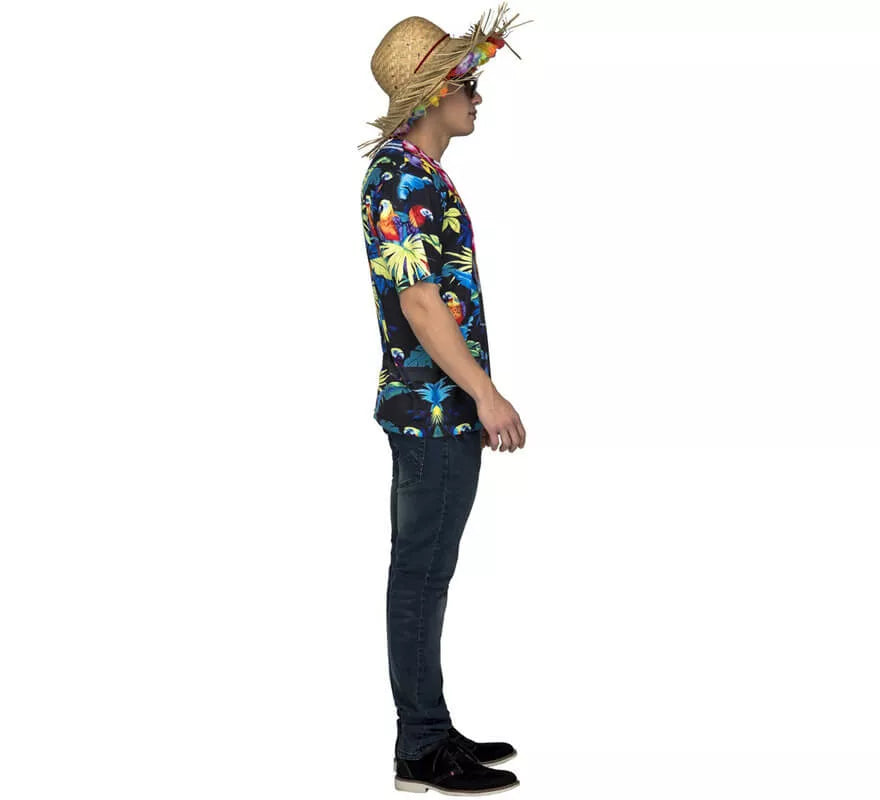 Translation missing: pt-PT.Camiseta disfraz de Hawaiano para hombre