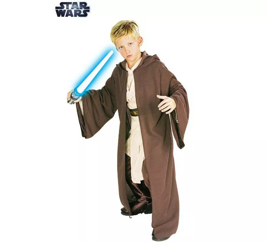 Translation missing: pt-PT.Disfraz o Capa con capucha Jedi Deluxe de Star Wars para niño