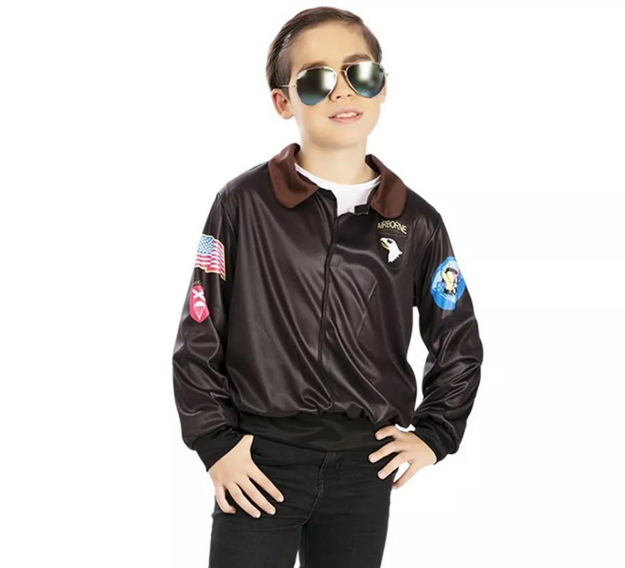 Translation missing: pt-PT.Disfraz o Cazadora de Aviador para niños