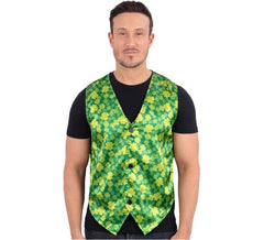 Fato ou colete Shamrocks para homem