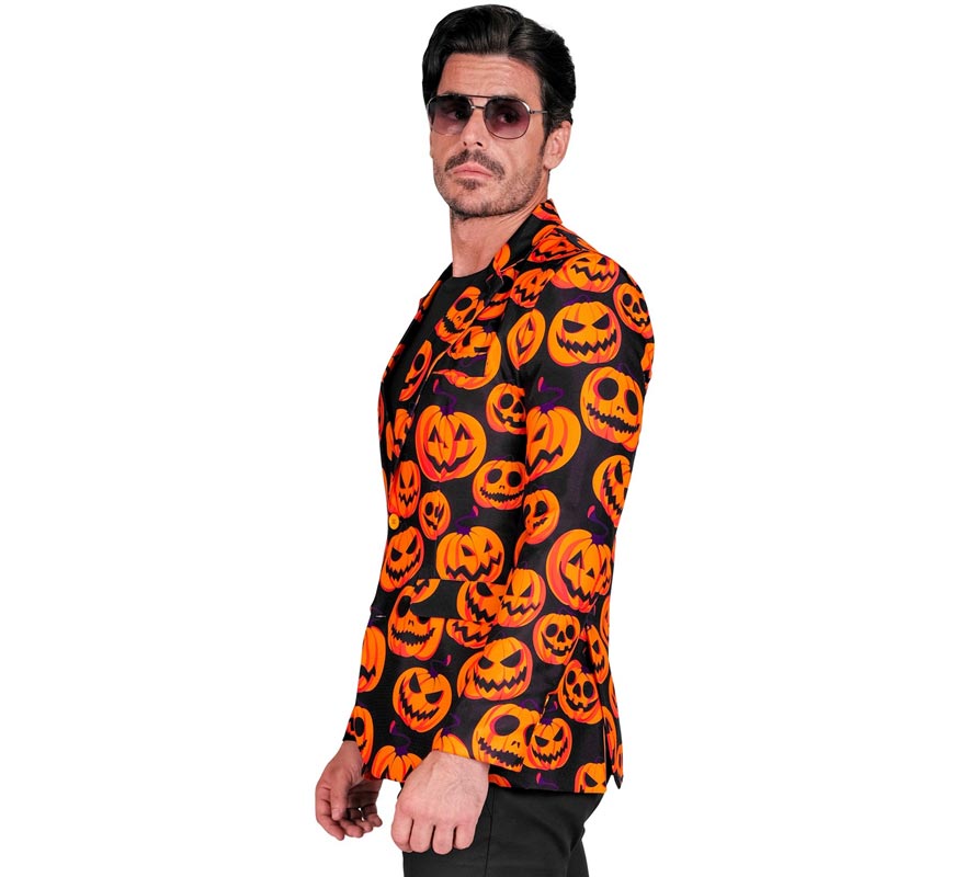 Translation missing: pt-PT.Chaqueta de Calabaza naranja y negro para hombre