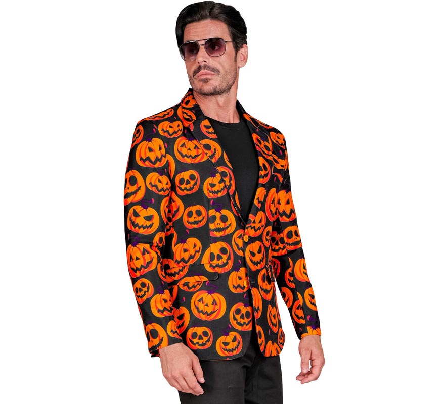 Translation missing: pt-PT.Chaqueta de Calabaza naranja y negro para hombre