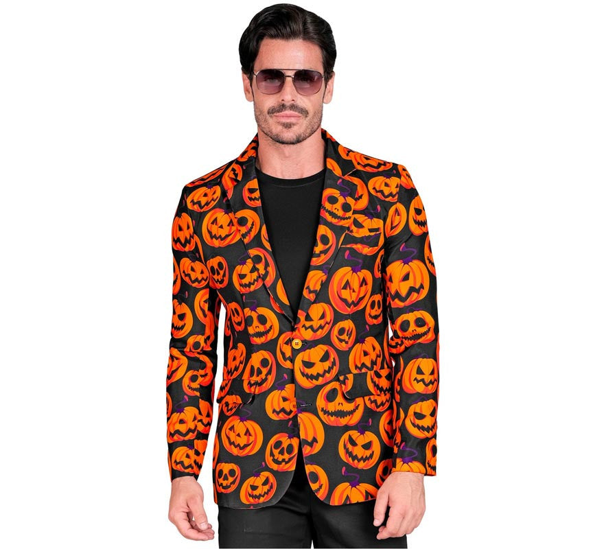 Translation missing: pt-PT.Chaqueta de Calabaza naranja y negro para hombre
