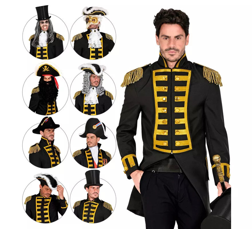 Translation missing: pt-PT.Disfraz o Chaqueta de Frac Black Parade para hombre