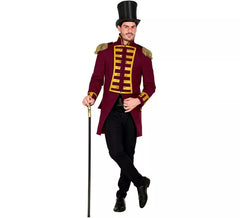 Fato ou Jaqueta Frac Desfile Masculino Borgonha