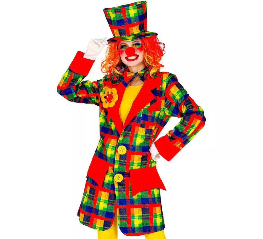 Translation missing: pt-PT.Disfraz o Chaqueta de Payaso Colorido para hombre