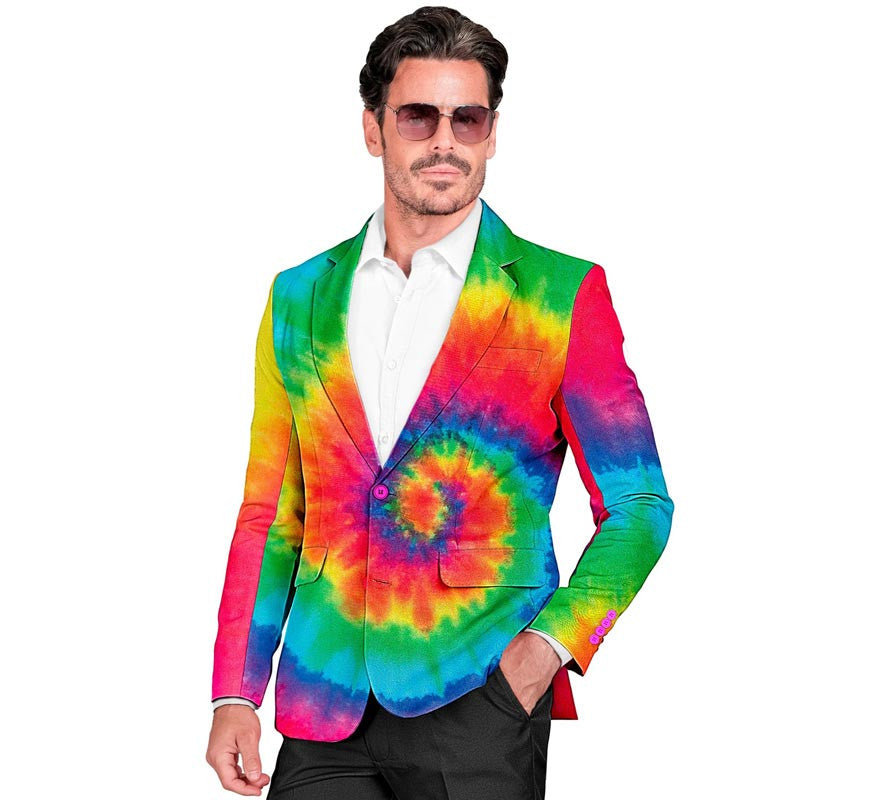 Translation missing: pt-PT.Chaqueta Fiesta multicolor neón para hombre