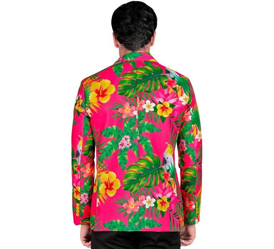 Translation missing: pt-PT.Chaqueta Fiesta Tropical fucsia para hombre