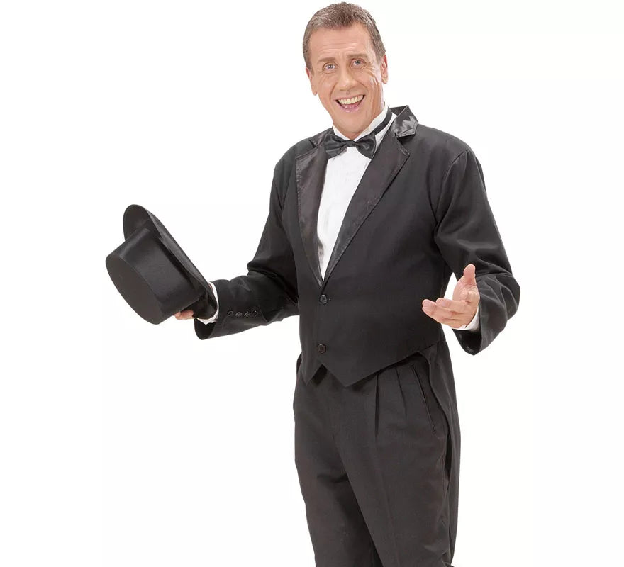 Translation missing: pt-PT.Disfraz o Frac de Gala Showtime Negro para hombre