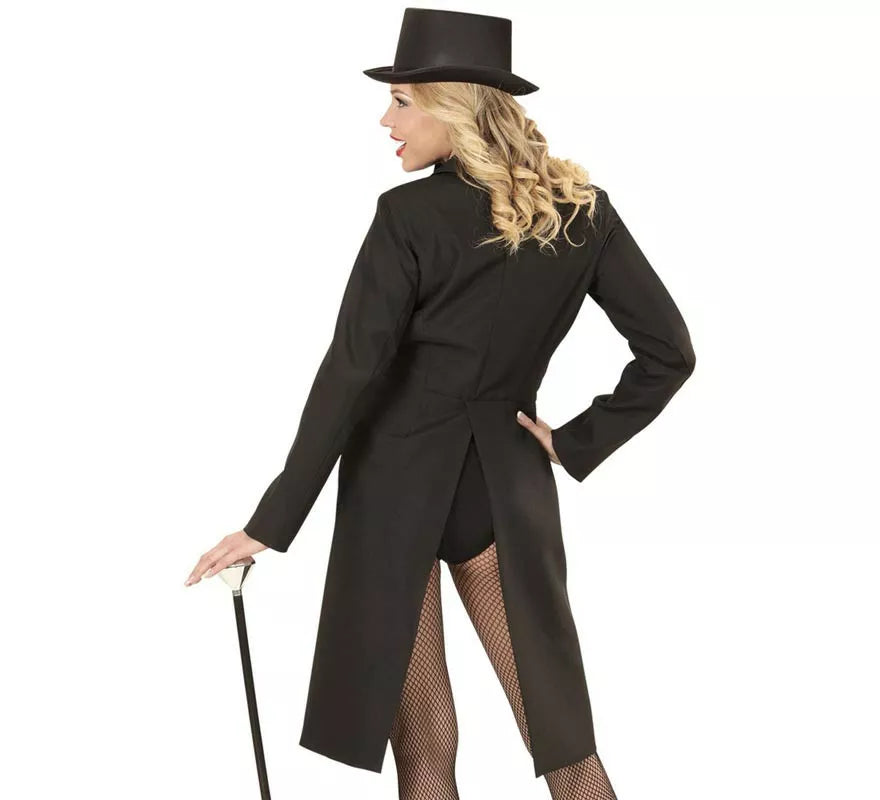 Translation missing: pt-PT.Disfraz o Frac Gala Showtime negro largo para mujer