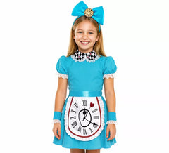 Fato ou kit da Alice no País das Maravilhas para meninas