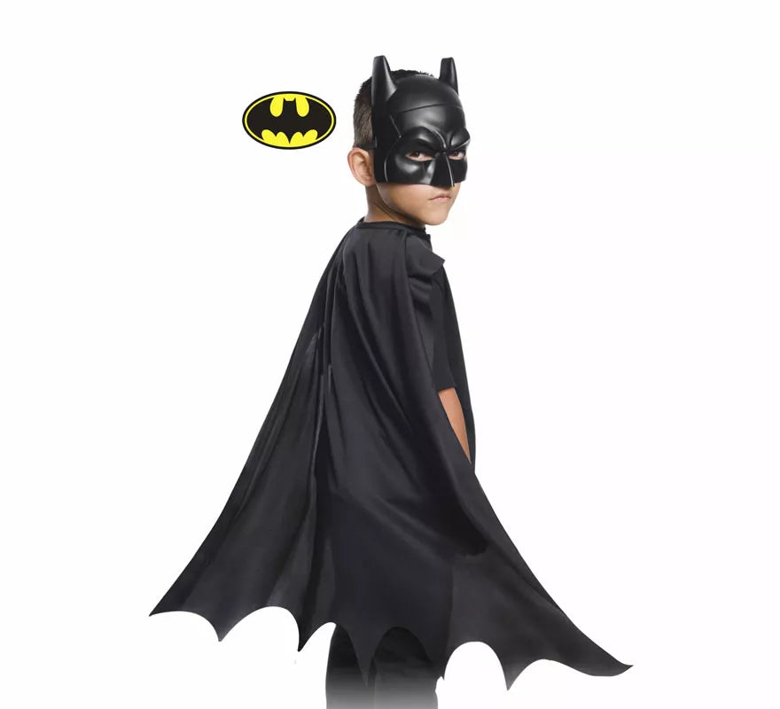 Translation missing: pt-PT.Disfraz o Kit de Batman para niños: Capa y Máscara