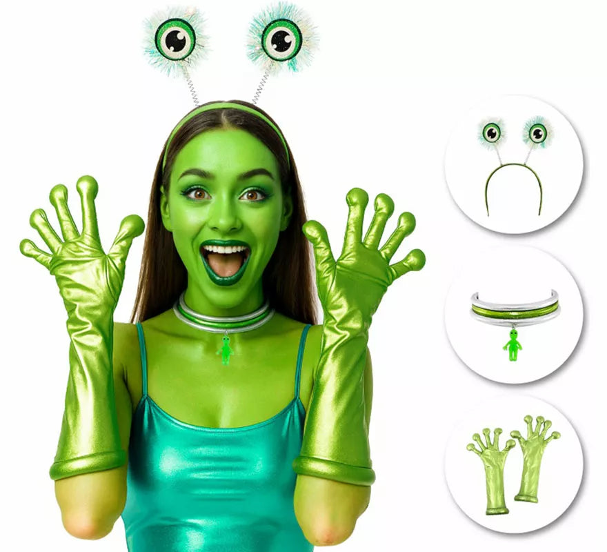 Translation missing: pt-PT.Disfraz o Kit de Extraterrestre para adultos