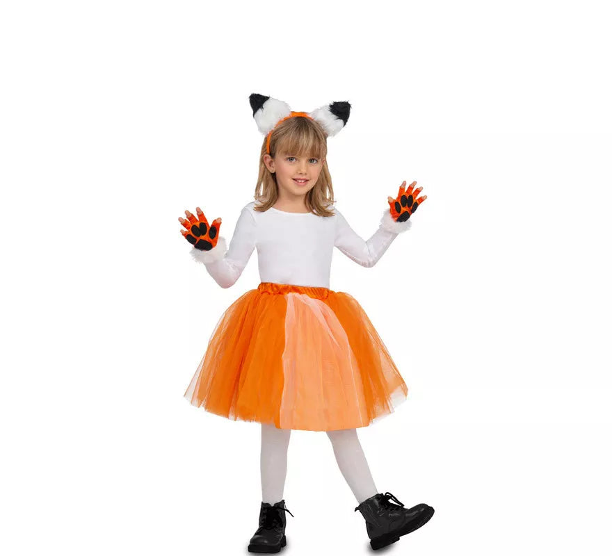 Translation missing: pt-PT.Disfraz o Kit de Zorrito con Tutú para niña