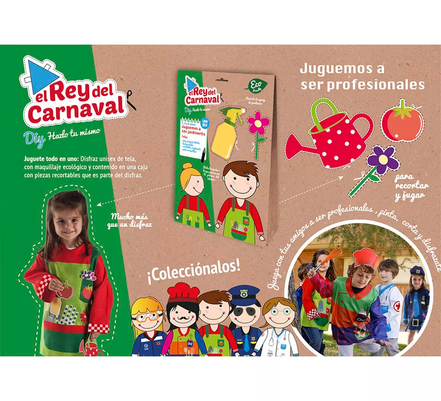 Translation missing: pt-PT.Disfraz o Kit DIY Hazlo tú mismo de Jardinero para niños