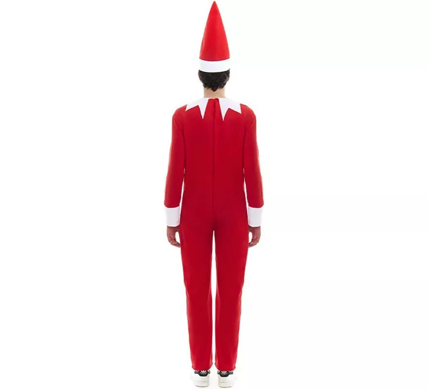 Translation missing: pt-PT.Disfraz o Maillot de Elfo travieso de la Navidad con gorro para adulto