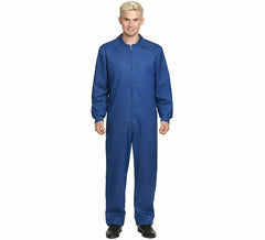 Fato ou macacão de trabalhador azul marinho para homem